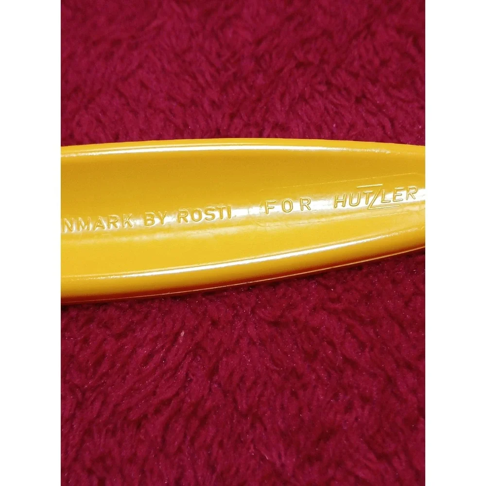Mepal Rosti Melamine Ladle Yellow 2525 Made in Denmark for Hutzler Vintage MCM